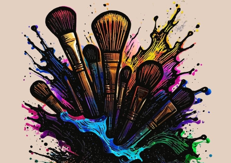 Base des maquillages artistiques + cache sourcils