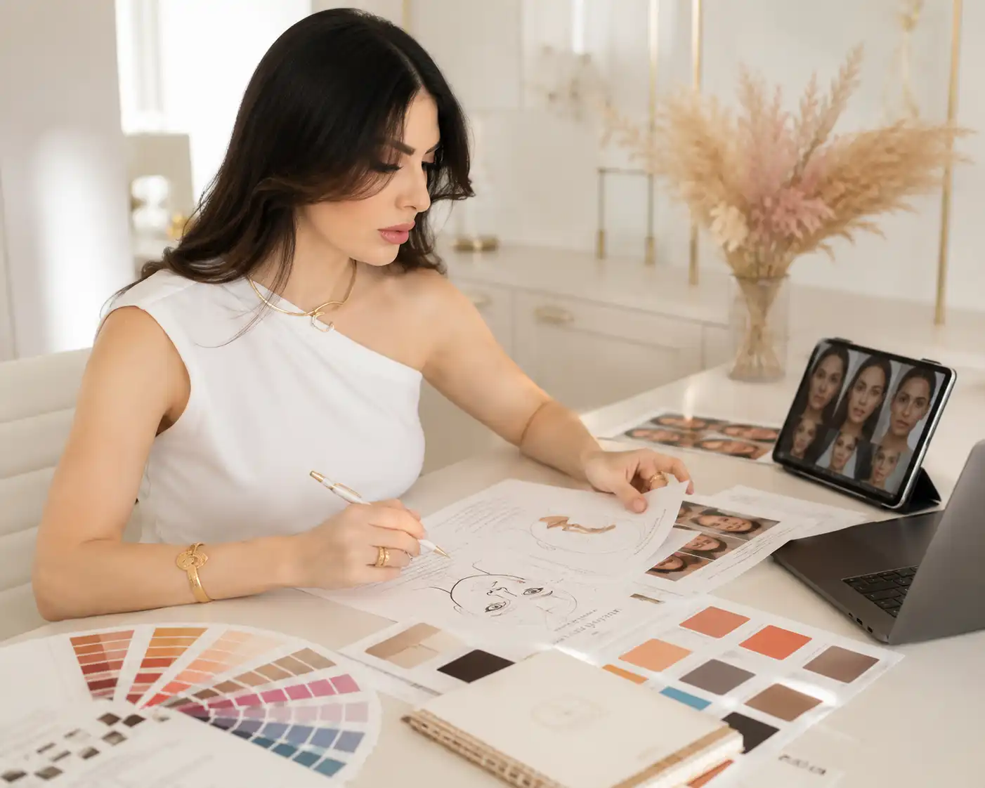 Formation conseil en image visage